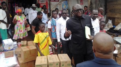 Côte d'Ivoire : Bouaké, le DR du commerce en visite inopinée dans des commerces pour le contrôle des prix des marchandises