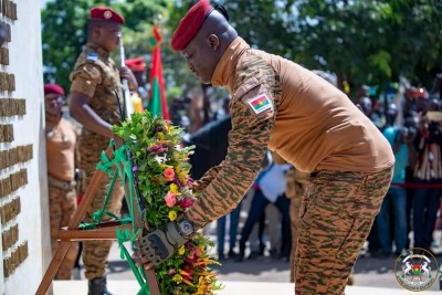 Burkina Faso : Hommage aux martyrs de l'insurrection populaire