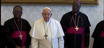 Togo-Vatican :  Entretien du Pape François avec les Evêques sur les défis de l'église et ses relations avec l'Etat