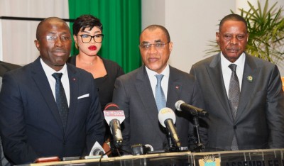 Côte d'Ivoire :   Loi des finances, Adama Coulibaly explique aux députés les grandes articulations du projet de budget 2024 estimé à 13 720 milliards FCFA