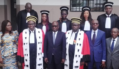 Côte d'Ivoire : Installation et prestation de serment de plusieurs magistrats lors de l'audience solennelle de rentrée de la cour d'appel de Bouaké
