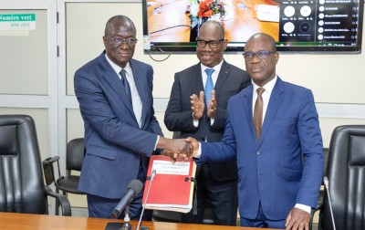 Côte d'Ivoire : Désigné par le Ministre Adama Coulibaly, Sanogo Bafétégué a pris officiellement fonction à la tête du Trésor Public en tant que intérimaire