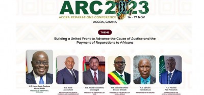 Ghana :  Plusieurs dirigeants dont Faure Gnassingbé annoncés à la Conférence sur les Réparations à Accra