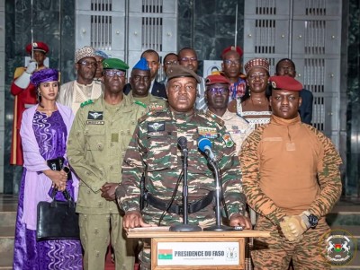 Burkina Faso - Niger : le Général Abdourahamane Tiani reconnaissant au peuple burkinabè