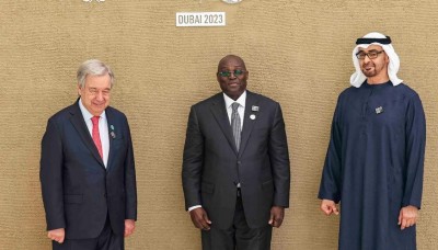 Côte d'Ivoire : Tiémoko Koné à l'ouverture de la COP 28 à Dubaï