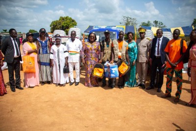 Côte d'Ivoire :  l'UNFPA instruit les populations de Guiglo sur l'importance de l'espacement des naissances