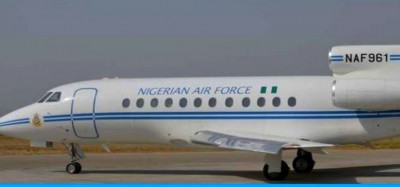Nigeria :  Un avion présidentiel, Falcon 900B, mis en vente
