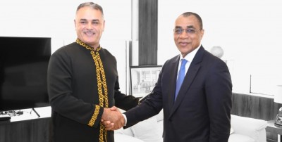 Côte d'Ivoire : La BSIC exprime sa volonté d'accroitre son soutien au développement au Ministre Adama Coulibaly