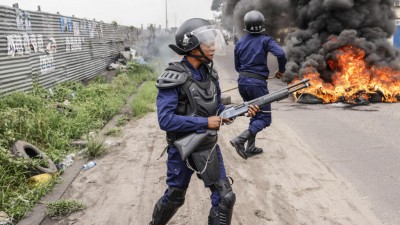 RDC : Tension à Kinshasa, une manifestation de l'opposition empêchée par la police