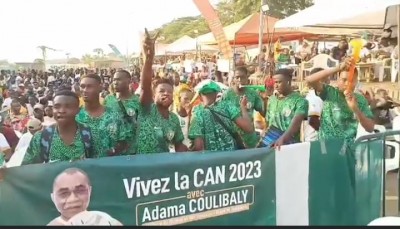 Côte d'Ivoire : Dimbokro, malgré la défaite, la population reste confiante pour les éléphants et remercie le maire pour l'installation d'un Village CAN