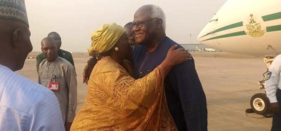 Sierra Leone : L'ancien président Koroma arrivé en « exil » au Nigeria