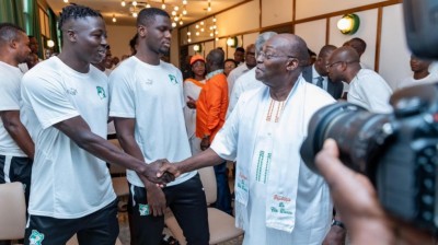 Côte d'Ivoire : Avant le match contre la Guinée Équatoriale, le VPR Koné encourage les Éléphants : « On vous soutient et on vous soutiendra toujours! »