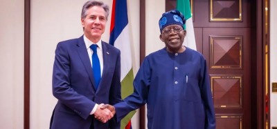 Nigeria-USA :  Rencontre Tinubu-Blinken à Abuja, points clés des discussions
