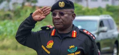 Ghana :  Le Général de division Oppong-Peprah nommé chef d'Etat-major de la Défense