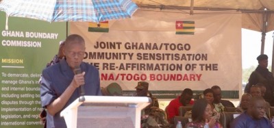 Ghana-Togo :  4è phase de réaffirmation de la frontière terrestre commune à Likpe et Yikpa