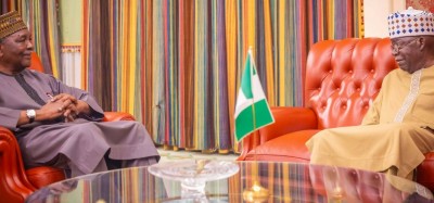 Nigeria : Gowon et Tinubu discutent des sujets internes et la crise dans la CEDEAO