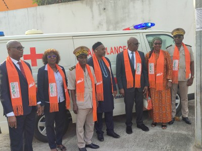 Côte d'Ivoire : La LONACI équipe des centres de santé et les services de l'ONPC d'ambulances d'un coût total de près de 170 millions de FCFA