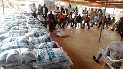 Côte d'Ivoire : À Bouaké, Sidi Touré accompagne la communauté musulmane de Gbêkê avec 25 tonnes de vivres