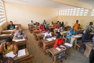 Côte d'Ivoire: Mariatou Koné lance les concours régionalisés d'entrée au Cafop à Odienné, 61 862 candidats composent pour 6000 places disponibles