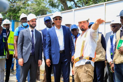 Côte d'Ivoire : En visite sur les chantiers à Abidjan, Bruno Koné satisfait de l'avancement des grands projets de construction