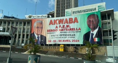 Côte d'Ivoire : Coopérations bilatérales, Sergio Mattarella, le Président italien en visite officielle à Abidjan, ce mardi