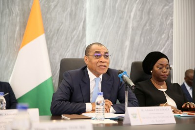 Côte d'Ivoire : Adama Coulibaly confirme la solidité du cadre macroeconomique de l'Etat avec une croissance soutenue a 6,5% et une inflation contenue a 4,4%