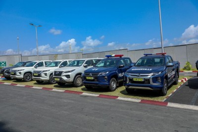 Côte d'Ivoire : Une  vingtaine de véhicules remis à la Police nationale pour renforcer la mobilité des personnels