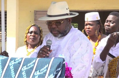 Côte d'Ivoire : Paquinou  à Sinzekro (Diabo), appels  à l'union des fils et filles et à l'établissement des pièces administratives