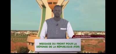 Burkina Faso : Le Front pour la défense de la République appelle à un retour à l'ordre républicain