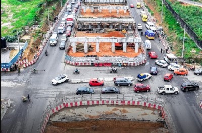 Côte d'Ivoire : Infrastructures routières, les travaux des trois échangeurs sur le boulevard l'ex-boulevard Mitterrand avancent bien