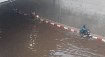 Côte d'Ivoire : Inondation du tunnel d'Abobo, conséquence d'actes d'incivismes de la part de certains des  concitoyens
