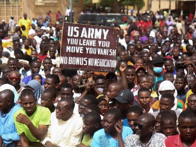 Niger : Manifestation à Niamey pour le départ des forces américaines