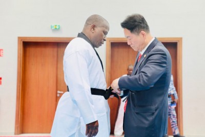 Côte d'Ivoire : Taekwondo, le Commandant Supérieur de la Gendarmerie Apalo Touré désormais ceinture noire 6ème DAN