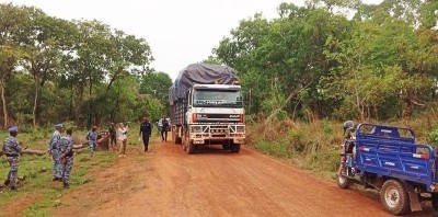 Côte d'Ivoire : Alors que le prix record a été  fixé à 1500 FCFA/ Kg, deux camions de 40 tonnes de fèves de cacao en partance pour un pays frontalier interceptés
