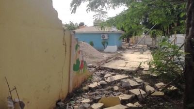 Côte d'Ivoire : Gbêkê, le conseil régional reconstruit la clôture de la pouponnière de Bouaké effondrée après des intempéries