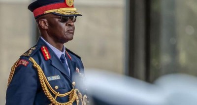 Kenya : Trois jours de deuil national après la mort du chef de l'armée dans un crash