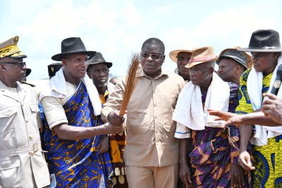 Côte d'Ivoire : Dogbo fier des grands chantiers réalisés par Alassane Ouattara