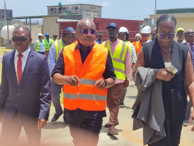 Côte d'Ivoire : Tribunal d'Abobo, les travaux achevés à 95%, Jean Sansan Kambilé exprime sa satisfaction et annonce sa livraison d'ici la fin 2024.