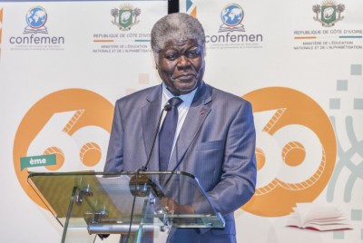 Côte d'Ivoire: 60è session ministérielle de la Confemen, Robert Beugré Mambé présente les avancées du pays en matière d'éducation-formation