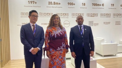 Côte d'Ivoire : Solidarité et Action humanitaire, Myss Belmonde Dogo tisse des partenariats avec des organisations internationales aux Emirats Arabes-Unis