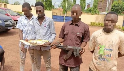 Côte d'Ivoire : Bongouanou, coup de filet, un présumé gang de coupeurs de route démantelé
