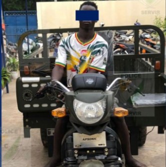 Côte d'Ivoire : Bouaké, un présumé voleur de tricycle interpellé, son complice en fuite