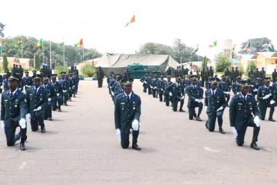 Côte d'Ivoire : Bouaké, 178 élèves sous-officiers de la 33e promotion de l'ENSOA aptes à servir