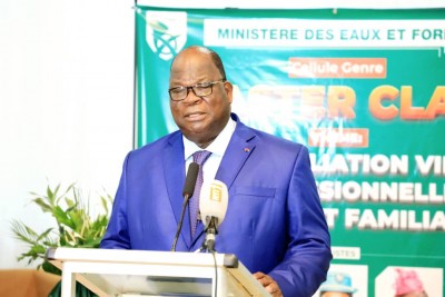 Côte d'Ivoire : Gestion des ressources en Eau, forêt et faune, Laurent Tchagba rassure : « Tout est mis en œuvre pour que les choses s'améliorent »