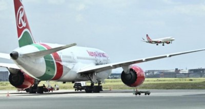 Kenya-RDC : Kenya Airways reprend ses vols vers Kinshasa après la libération de ses employés