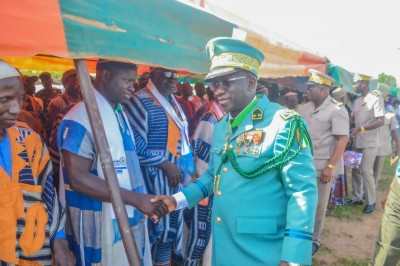 Côte d'Ivoire : Les populations de Ouahiéré (Dianra)  reconnaissantes au chef de l'Etat pour la promotion de leur fils Mamadou Sangaré au grade de Conservateur Général des Eaux et Forêts