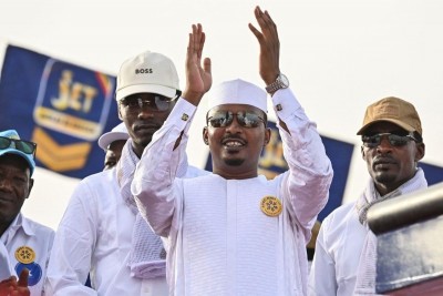 Tchad : Mahamat Déby annoncé vainqueur de la présidentielle avec 61,03% des voix