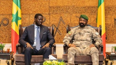 Mali-Sénégal : A Bamako, Bassirou Faye espère une réconciliation entre l'AES et la CEDEAO