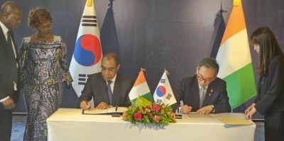 Côte d'Ivoire : 1er sommet Afrique-Corée du Sud, le Ministre Adama Coulibaly obtient un prêt d'environ 600 milliards FCFA pour la réalisation de divers projets de développement