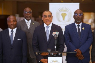 Côte d'Ivoire : Lutte contre le blanchiment de capitaux, financement du terrorisme et prolifération des armes de destruction massive, Adama Coulibaly obtient le  quitus des Sénateurs